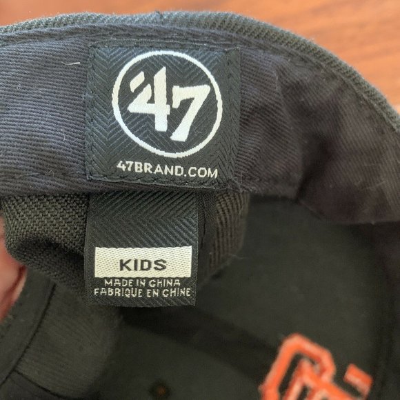 San Francisco Giants KIDS Baseball Hat Bundle Cap '47 Brand Adjustable Strapback - Picture 4 of 11